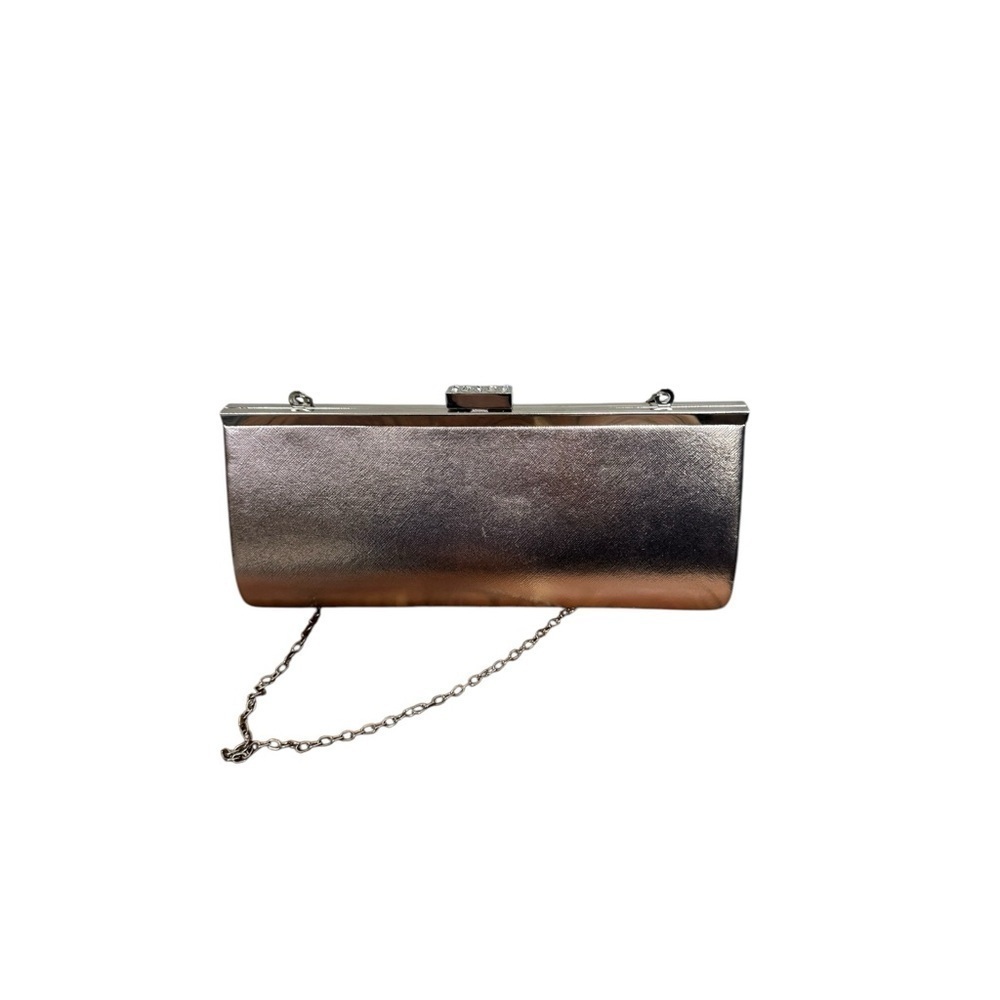 Metallic Rose Gold Clutch Formal